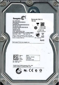 750GB, 7.2K, 3.5'' HDD (9SL153-516)