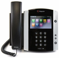 Polycom VVX 600 Business Media Phone w/AC Adapter (2200-44600-001) - RECERTIFIED