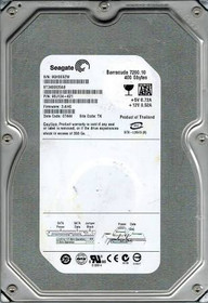 SEAGATE ST3400820AS BARRACUDA 400GB 7200RPM SERIAL ATA-300 (SATA-II) 3.5INCH FORM FACTOR 8MB BUFFER INTERNAL HARD DISK DRIVE. (ST3400820AS) - RECERTIFIED