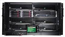 HP 696910-B21 BLC3000 W/4 POWER SUPPLIES AND 6 FANS RACK-MOUNTABLE ENCLOSURE.