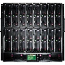 HP 507015-B21 BLC7000 SINGLE-PHASE ENCLOSURE W/6 POWER SUPPLIES AND 10 FANS W/16 INSIGHT CONTROL ENVIRONMENT RACK-MOUNTABLE POWER SUPPLY.