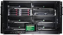 HP- BLC3000 PLATINUM ENCLOSURE WITH 4 AC POWER SUPPLIES 6 FANS ROHS TRIAL IC LIC (696909-B21). SYSTEM PULL CLEAN TESTED.