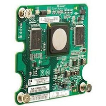 HP 404986-001 QMH2462 4GB DUAL CHANNEL PCI-EXPRESS MEZZANINE FIBRE CHANNEL HOST BUS ADAPTER FOR C-CLASS BLADE SYSTEM SERVER BLADES.