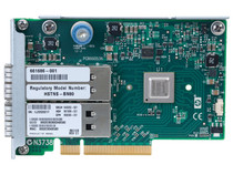 HP 661686-001 INFINIBAND FDR/EN 10/40GB DUAL PORT 544FLR-QSFP PCI-E X8 ADAPTER.
