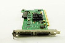 HP 272653-001 DUAL CHANNEL 64BIT 133MHZ PCI-X ULTRA320 SCSI CONTROLLER CARD ONLY.