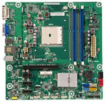 HP 657134-001 SYSTEM BOARD FOR HP PAVILION P6-2000 AMD DESKTOP.