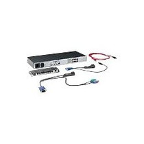 HP 513736-001 0X2X16 KVM SERVER CONSOLE SWITCH WITH RAILS.