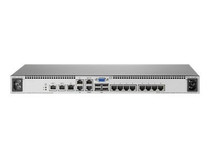 HP 580645-001 IP CONSOLE G2 SWITCH WITH VIRTUAL MEDIA AND CAC 1X1EX8 - KVM SWITCH - USB - 8 X KVM PORT(S).