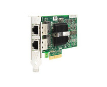 HP 412646-001 NC360T PCI EXPRESS DUAL PORT GIGABIT SERVER ADAPTER NETWORK ADAPTER - PCI EXPRESS X4 - 2 PORTS.