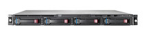 HP 505768-B21 PROLIANT DL320 G6- CTO CHASSIS- WITH NO CPU, NO RAM, EMBEDDED NC326I DUAL PORT GIGABIT SERVER ADAPTER, HP SMART ARRAY B110I SATA RAID CONTROLLER (RAID 0/1/0+1), ILO-2, 1U RACK BASE CONFIGURATION SERVER.