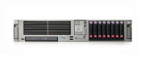 HP 432195-001 PROLIANT DL385 G2 PERFORMANCE MODEL - 2X AMD OPTERON DUAL-CORE 2218/ 2.6GHZ, 4GB RAM, 2X NC373I GIGABIT SERVER ADAPTERS, SMART ARRAY P400 WITH 512MB BBWC, 8SFF 2X 800W PS 2U RACK SERVER.