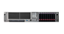 HP 449764-001 PROLIANT DL385 G5 HIGH PERFORMANCE MODEL - 2X AMD OPTERON 4-CORE 2356/ 2.3GHZ, 2GB DDR2 SDRAM, 2X NC373I GIGABIT ADAPTERS, SMART ARRAY P400 WITH 512MB BBWC, 1X 800W PS, 2U RACK SERVER.