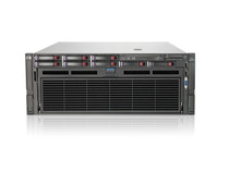 HP 588857-B21 PROLIANT DL580 G7 CTO CHASSIS (SFF) - INTEL 7500 CHIPSET WITH NO CPU, NO RAM, 2X MEMORY BOARDS, NC375I QUAD PORT GIGABIT SERVER ADAPTER, SMART ARRAY P410I WITH ZERO MEMORY, 4U RACK SERVER.