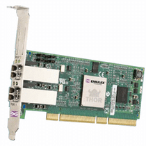 DELL 0M0251 EMULEX LIGHTPULSE 2GB DUAL CHANNEL PCI-X FIBRE CHANNEL HOST BUS ADAPTER WITH STANDARD BRACKET CARD ONLY.FIBRE CHANNEL-0M0251