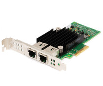 DELL 4V7G2 INTEL X550-T2 10GBE BASE-T DUAL PORT PCI-E 3.0 X4 CONVERGED NETWORK ADAPTER.(FULL-HEIGHT).CONVERGED NETWORK ADAPTER (CNA)-4V7G2