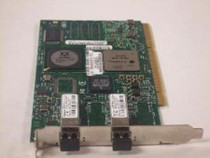 HP A9782B DUAL CHANNEL PCI-X 1000BASE-SX FIBER CHANNEL HOST BUS ADAPTER WITH STANDARD BRACKET CARD ONLY.