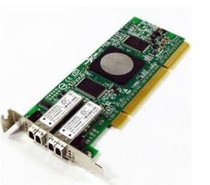 HP AE369A 4GB DUAL CHANNEL PCI-X 2.0 FIBRE CHANNEL HOST BUS ADAPTER WITH STANDARD BRACKET CARD ONLY.