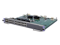 HP JC669A 7500 20-PORT GIG-T / 4-PORT GBE COMBO POE-UPGRADABLE SC MODULE.