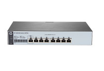 HP J9979A 1820-8G - SWITCH - 8 PORTS - MANAGED - DESKTOP, RACK-MOUNTABLE, WALL-MOUNTABLE.  RETAIL FACTORY SEALED WITH LIMITED LIFETIME MANUFACTURER