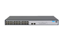 HP JH017A 1420-24G-2SFP SWITCH - SWITCH - 24 PORTS - UNMANAGED - DESKTOP, RACK-MOUNTABLE.  RETAIL FACTORY SEALED WITH LIMITED LIFETIME MFG