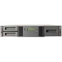 HP AK378A 19.20TB/38.40TB LTO-4 ULTRIUM 1760 MSL2024 SAS 1DRV/24 SLOTS TAPE LIBRARY.