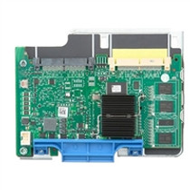 DELL WX636 PERC 6/I DUAL CHANNEL PCI-EXPRESS INTEGRATED SAS RAID CONTROLLER FOR POWEREDGE 2950 2970 1950 (NO BATTERY AND CABLE).
