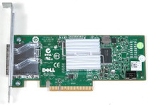 DELL C0V2H 6GB DUAL PORT (EXTERNAL) PCI-E SAS NON RAID HOST BUS ADAPTER WITH STANDARD BRACKET CARD ONLY.