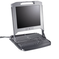 DELL 8V7WD 17 RACKMOUNT LCD PANEL WITH 