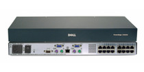 DELL OHG514 POWEREDGE CONSOLE SWITCH KVM SWITCH - 16 PORTS - PS/2, USB.