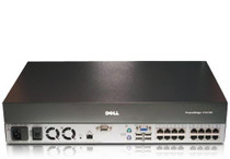 DELL TC693 POWEREDGE 2161DS-2 CONSOLE SWITCH - SWITCH 16 PORTS.