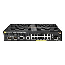 HPE Aruba 2930F 12G PoE+ 2G/2SFP+ - switch - 12 ports - managed - rack-moun