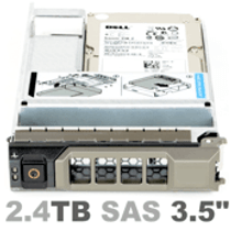 400-BVBP Dell 2.4-TB 10K 12G 3.5 SED SAS w/F238F