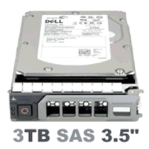 XDKV6 Dell 3-TB 6G 7.2K 3.5 SAS w/F238F