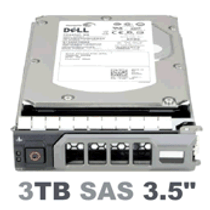 X3XM4 Dell 3-TB 6G 7.2K 3.5 SAS w/F238F
