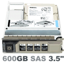 WGY5N Dell 600-GB 15K 12G 3.5 SAS w/F238F
