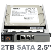 W1T3G Dell 2-TB 7.2K 2.5 SATA w/G176J
