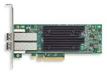 QLOGIC QLE2872 64Gb Dual Port Fibre Channel SAN PCIe Host Bus Adapter.