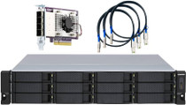 QNAP TL-R1200S-RP-US TL-R1200S-RP Drive Enclosure with Redundant Power Supply