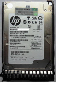 HPE 627195-001 300 GB Enterprise Hard drive - 2.5" Internal - SAS 6Gb/s New F/s