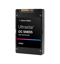 WD WUS5EA176ESP7E1 Ultrastar DC SN655 7.68TB PCIe Gen4, NVMe 1.4b U.3 15mm SE SSD