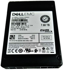 Samsung PM1733 MZWLJ7T6HALA-00AD3 - SSD - 7.68 TB - PCIe 4.0 x4 (NVMe) - DELL OEM Refurbished