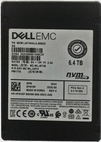 Samsung PM1735 MZ-WLJ6T40 - SSD - 6.4 TB - PCIe 4.0 x8 (NVMe) - DELL OEM Refurbished