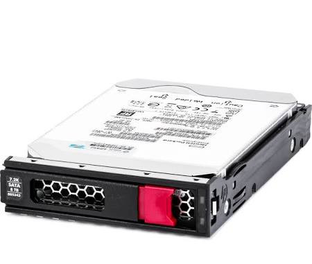 4TB SAS hard drive - 7,200 RPM, 3.5-inch large form factor (LFF), 6 Gb/s interface, smart carrier (SC), Midline SAS 1-year warranty (820194-002)