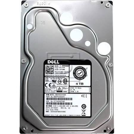 Dell 4-TB 12G 7.2K 3.5 SAS  (0H9N7X)