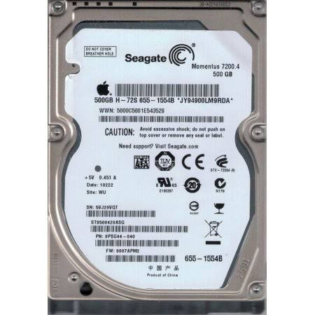 Seagate 500-GB 7.2K 3.5 6G SED SAS (ST500NM0021)