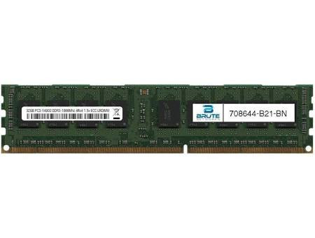 HP 32GB (1X32GB) QUAD RANK X4 PC3-14900L  (DDR3-1866) LOAD REDUC (708644-B21)