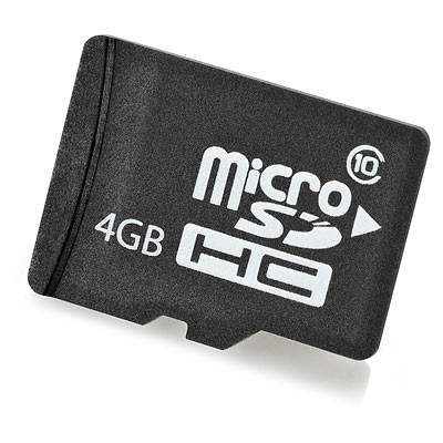 HP 4GB MICRO SDHC FLASH MEDIA KIT (647444-B21)