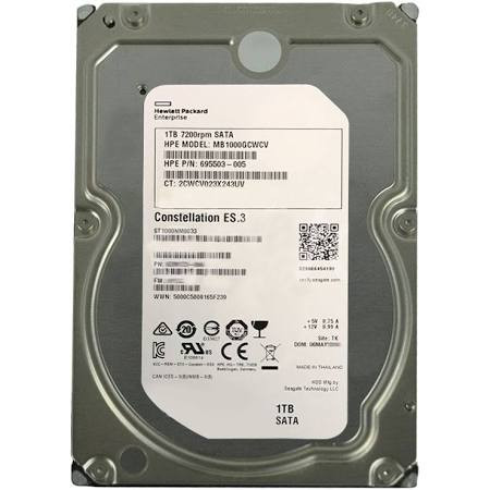 1TB SATA 6G drive 3.5 in tray (695503-005)