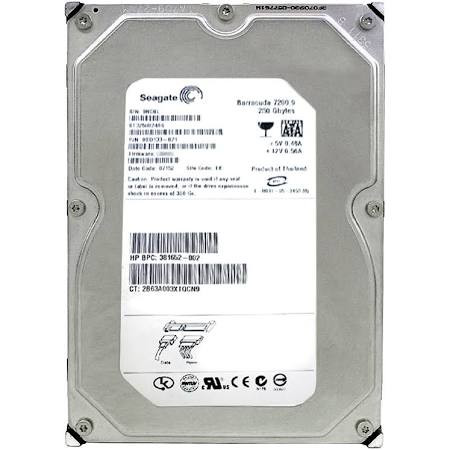 250GB 7200 NHP SATA (9BD133-021)