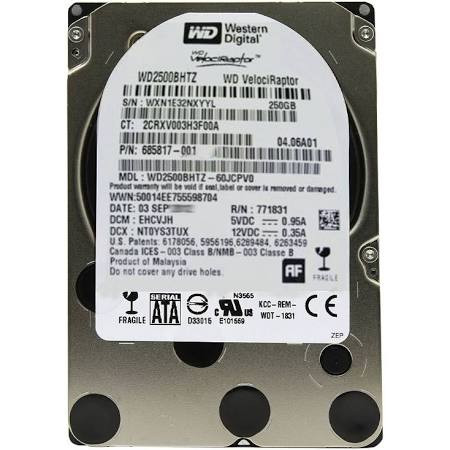 HP spare# 250GB SATA 2.5 10KRPM HARD DRIVE (685817-001)